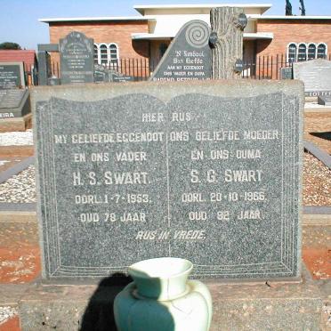 SWART H.S. -1953 &amp; S.G. -1966
