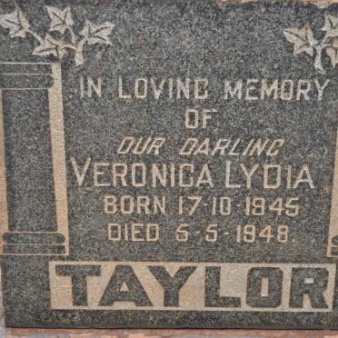 TAYLOR Veronica Lydia 1945-1948