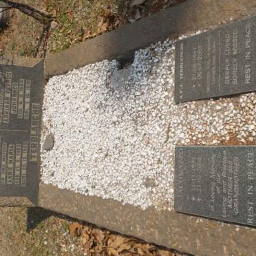 TERBLANCHE Adriaan Petrus Johannes 1894-1978 &amp; Annie Maria 1905-1959