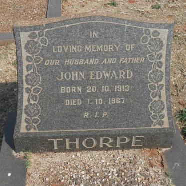THORPE John Edward 1913-1967
