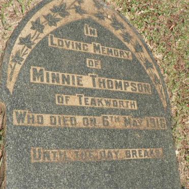 THOMPSON Minnie -1916
