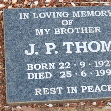 THOM J.P. 1923-1999