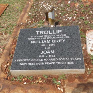 TROLLIP William Grey 1911-2002 &amp; Joan 1912-1994