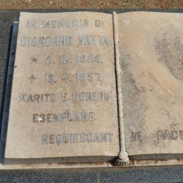 VATTA Giordano 1925-1957