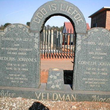 VELDMAN Frederik Johannes 1871-1954 &amp; Cornelia Johanna 1872-1966