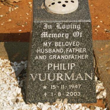 VUURMAN Philip 1947-2003