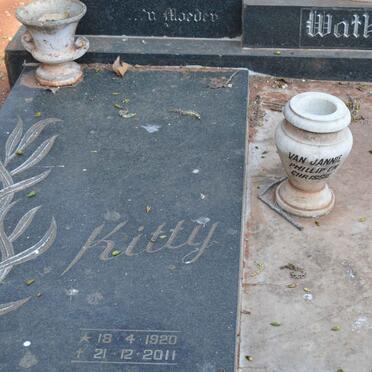 WATKINS Catharina Aletta Schutte BOTHA 1920-2011