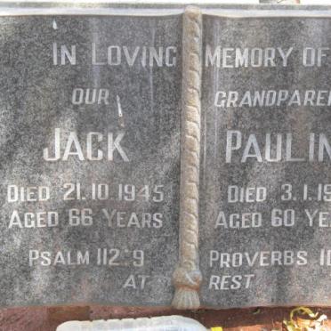 ? Jack -1945 &amp; Pauline -1951