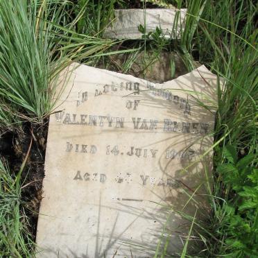 RENEN Valentyn, van -1905