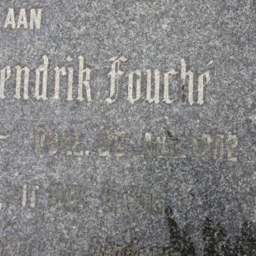 FOUCHE Johannes Hendrik 1907-1962