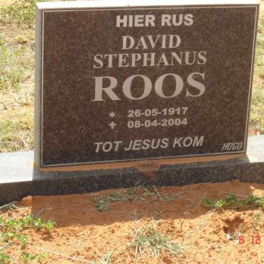 ROOS David Stephanus 1917-2004