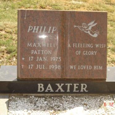 BAXTER Philip Maxwell Patton 1975-1998