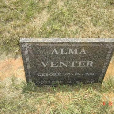 VENTER Alma 1944-1999