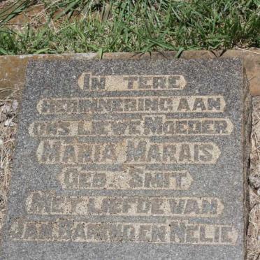 MARAIS Maria nee SMIT