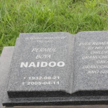 NAIDOO Permul Boya 1932-2005