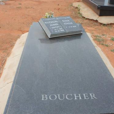 BOUCHER Anthony John 1931-200? &amp; Elna Edith 1939-