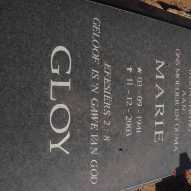 GLOY Marie 1941-2003