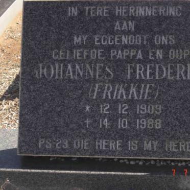HEYDENRYCH Johannes Frederick 1909-1988