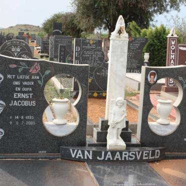 JAARSVELD Ernst Jacobus, van 1925-2003 &amp; Wilhelmina Christina Susanna 1932-1995