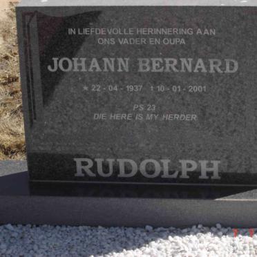 RUDOLPH Johann Bernard 1937-2001