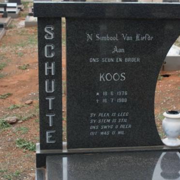 SCHUTTE Koos 1976-1988