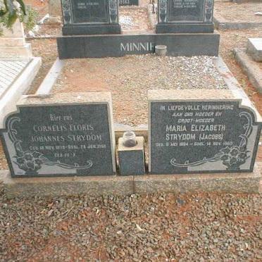 STRYDOM Cornelis Floris Johannes 1873-1965 &amp; Maria Elizabeth JACOBS 1884-1963
