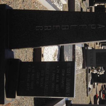 STAPELBERG Wessel Johannes 1907-1967 &amp; Margaretha Isabella BOTHA 1909-1972