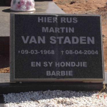 STADEN Martin, van 1968-2004
