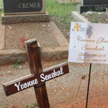 SENEKAL Yvonne G. 1933-2010