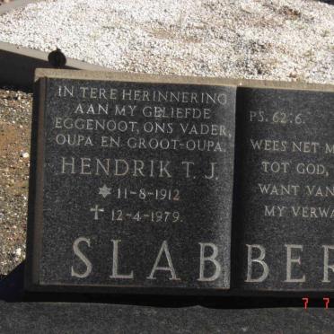 SLABBERT Hendrik T.J. 1912-1979
