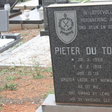 TOIT Pieter, du 1958-1979