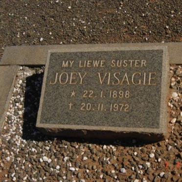 VISAGIE Joey 1898-1972
