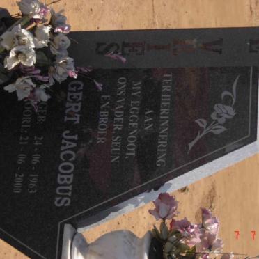 VRIES Gert Jacobus, de 1963-2000