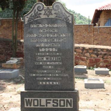 WOLFSON Sam -1947