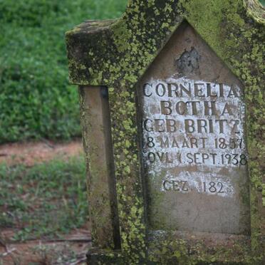 BOTHA Cornelia nee BRITZ 1857-1938