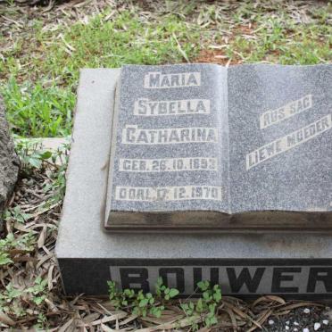 BOUWER Maria Sybella Catharina 1893-1970