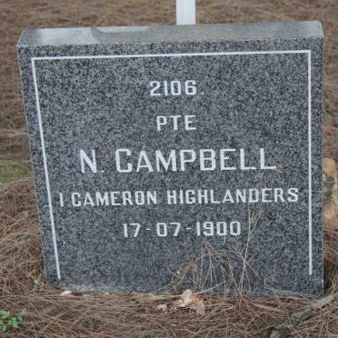 CAMPBELL N. -1900