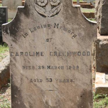 GREENWOOD Caroline -1909