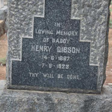 GIBSON Henry 1867-1923
