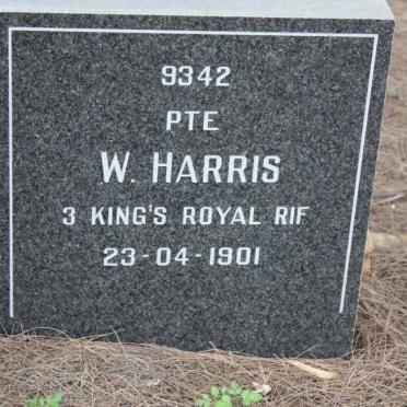 HARRIS W. -1901