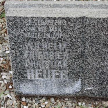 HEUER Wilhelm Friedrick Christian 1940-1994