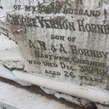 HORNBY George Vernon -1905
