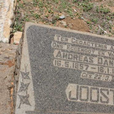 JOOSTE Andreas Daniel 1857-1930