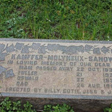 KAMFFER-MOLYNEUX-SANDWITH Mam -1939 :: KAMFFER-MOLYNEUX-SANDWITH Fuller 1939