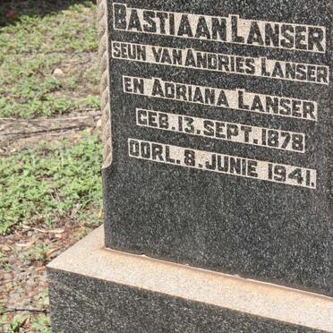 LANSER Adriana nee TIMMERMAN 1854-1937 :: LANSER Andries 1851-1930 :: LANSER Anna Cornelia geb TALJAARD 1897-1936