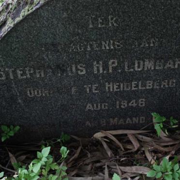 LOMBARD Stephenus H.P. -1948 