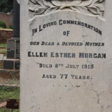 MORGAN Ellen Esther ?-1915