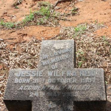 REID Jessie Wilfra 1907-1933