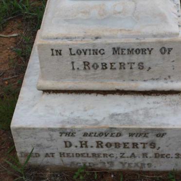 ROBERTS I. -1895