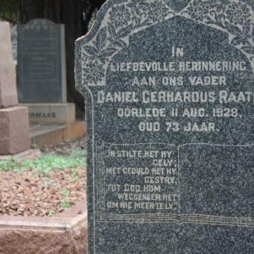 RAATH Daniel Gerhardus -1928